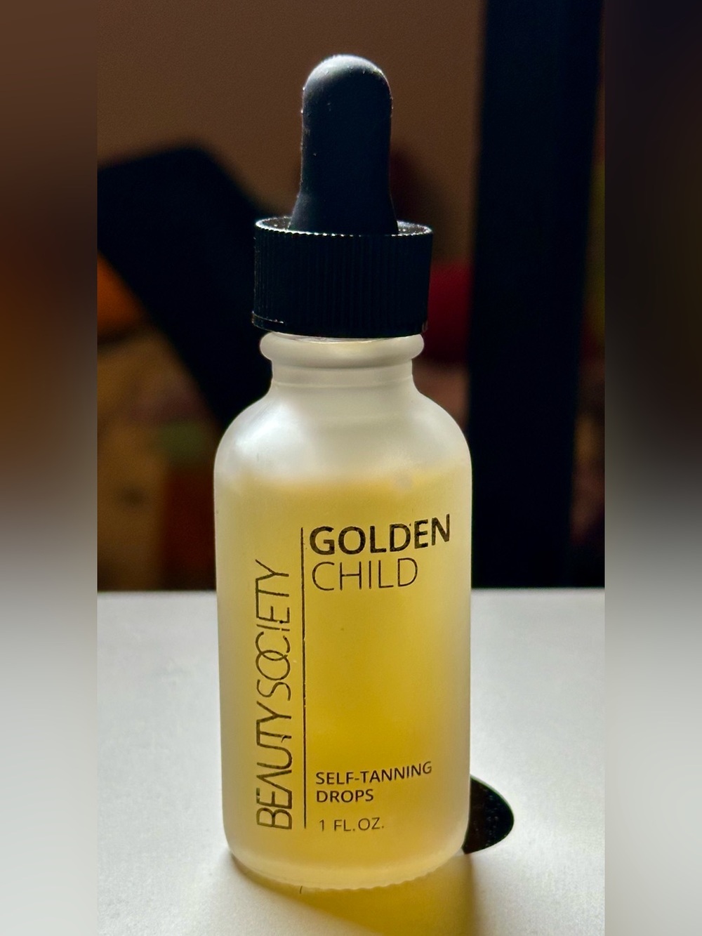 Beauty Society Golden Child Tanning Drops, NEW!